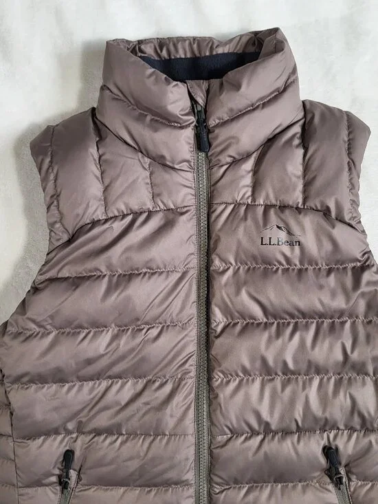 L.L. Bean Women's Bean's Down Vest Downtek - XXS - Picture 2 of 10